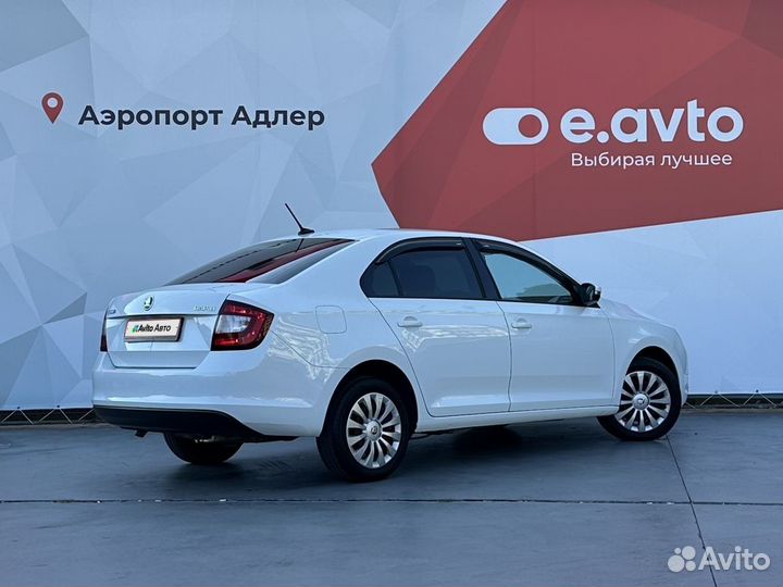 Skoda Rapid 1.6 AT, 2018, 97 000 км