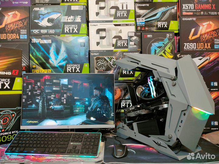 Мощный Ryzen 9 7900X RTX 4080 super 16GB DDR5 32GB