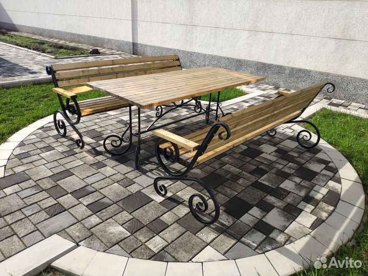 Скамейки новые