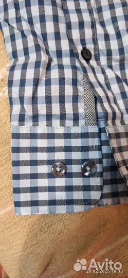Мужская рубашка в клетку