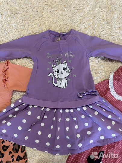 Платья и юбка для девочки 5-6 лет