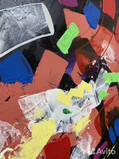 Картина интерьерная яркая