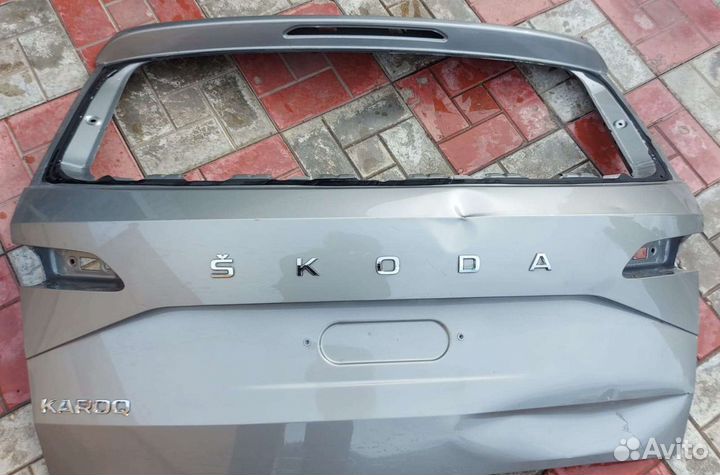 Дверь багажника skoda karoq