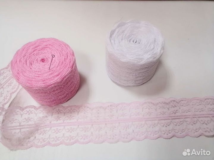 Кружево, шитье, лента парча