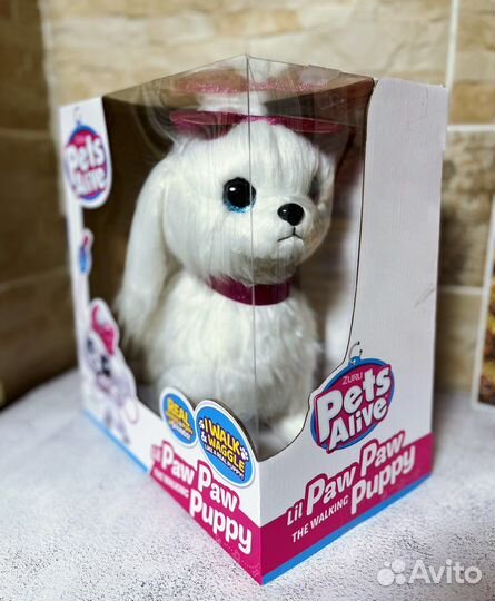 Интерактивная собака,мягкая игрушка/новая