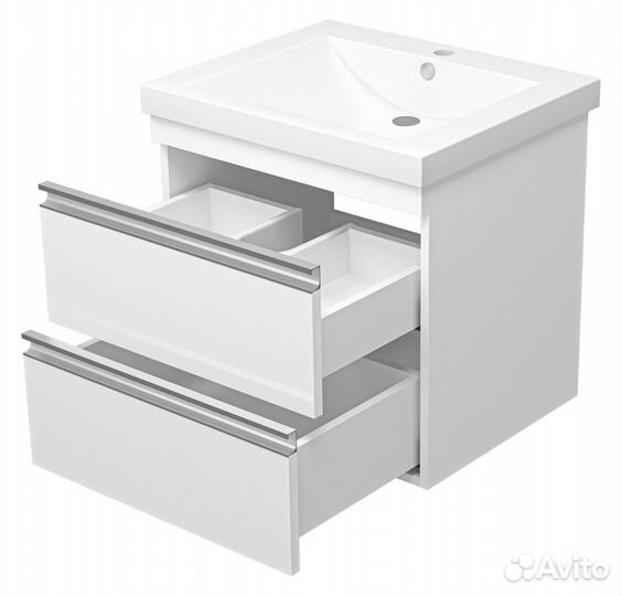 Тумба с раковиной Misty Ингрид П-Инг-01060-011П2Я