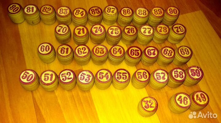 Лото СССР - бочонки