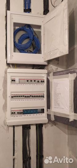 Электрик. Сборка щитов. Монтаж кабеля