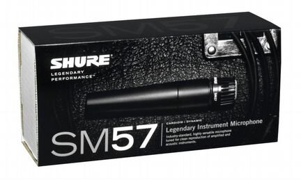 Shure SM57 новый вокальный микрофон в коробке