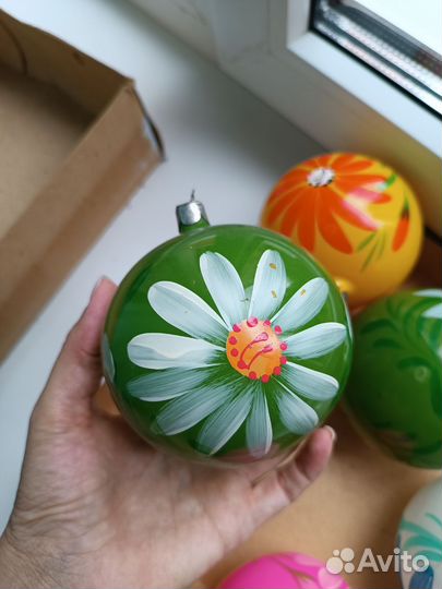 Елочные игрушки СССР. Шары