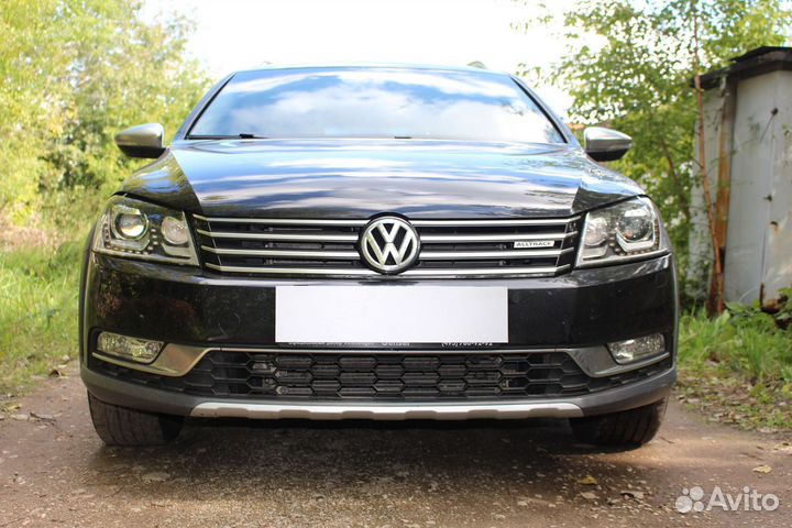 Защитная сетка радиатора хром Volkswagen Passat (2