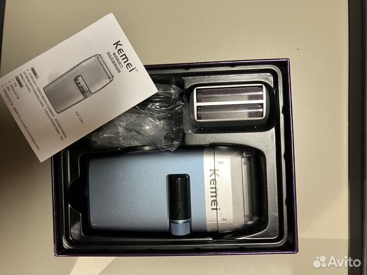 Перезаряжаемая бритва Kemei km-3385