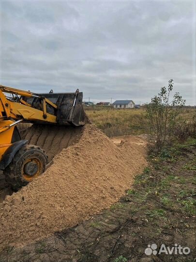 Песок под фундамент