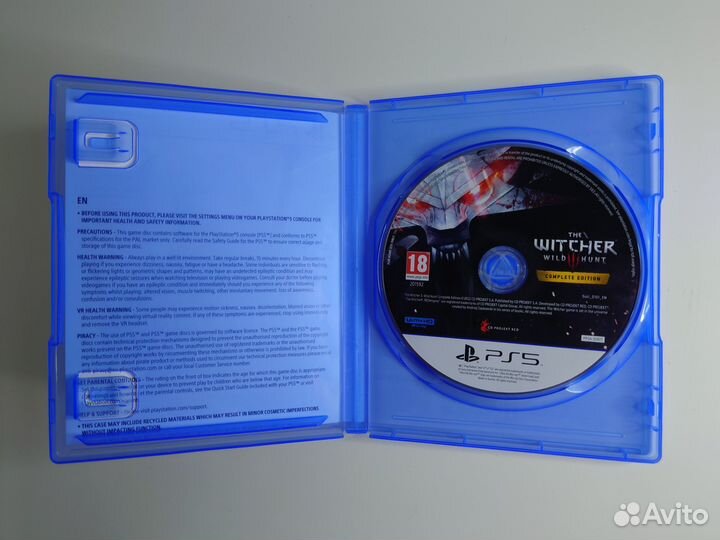 Ведьмак 3 complete edition PS5 игра