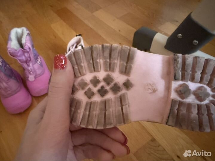 Сапоги для девочки 21-22