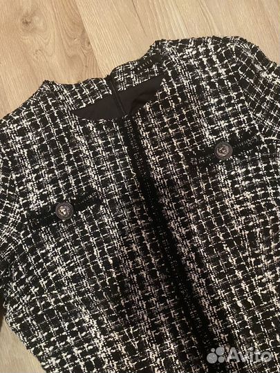 Платье твидовае