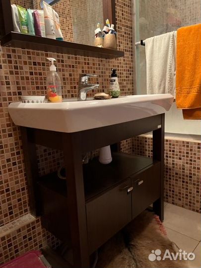Тумба с раковиной для ванной бу