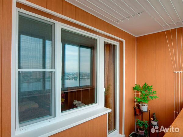 Балконы лоджии под ключ, окна пвх, москитные сетки