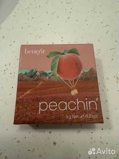 Румяна benefit peachin оригинал новые