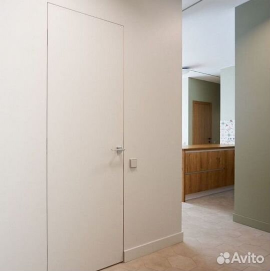 Двери скрытые межкомнатные под отделку