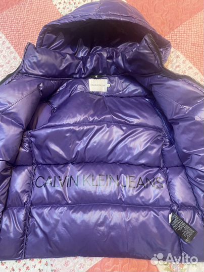 Пуховик calvin klein xs