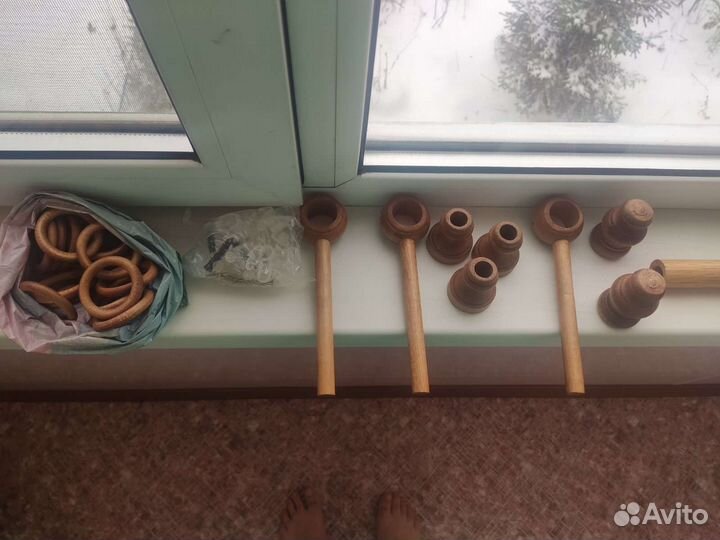 Карнизы для штор двухрядный