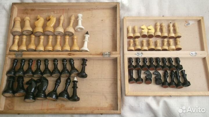 Шахматы деревянные СССР, 90-е