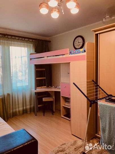 Кровать-чердак рв Мебель М-85 + матрас