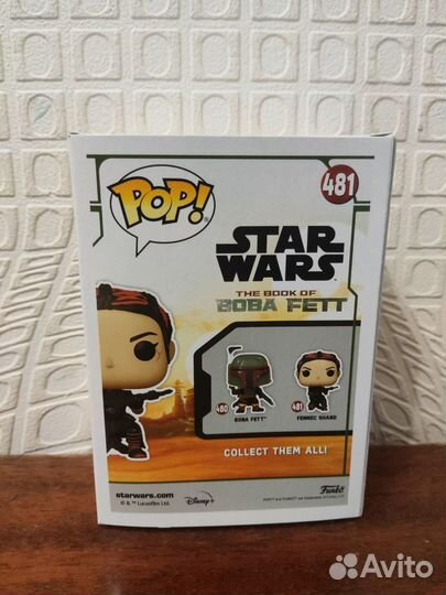 Funko pop star wars Fennec Shand