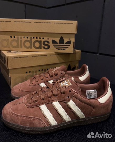 Adidas Samba OG Brown оригинал