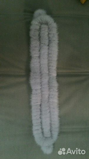 Повязка на голову из норки