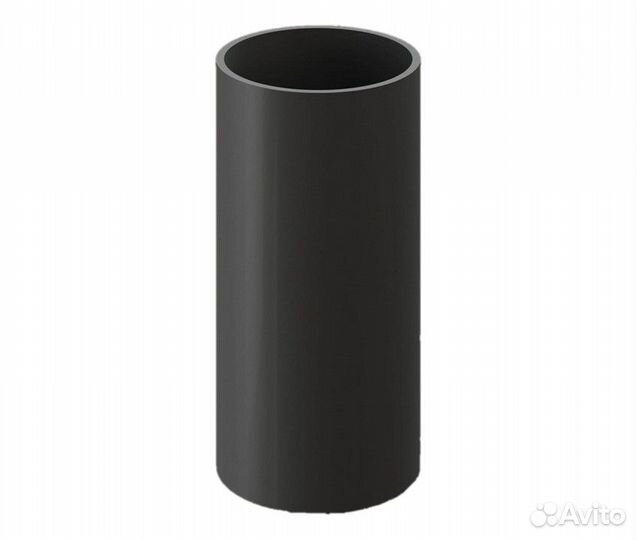 Труба водосточная Döcke LUX 1,0 м Графит