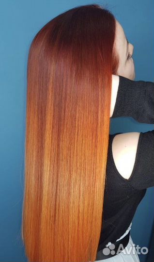 Окрашивание волос техника Айр тач