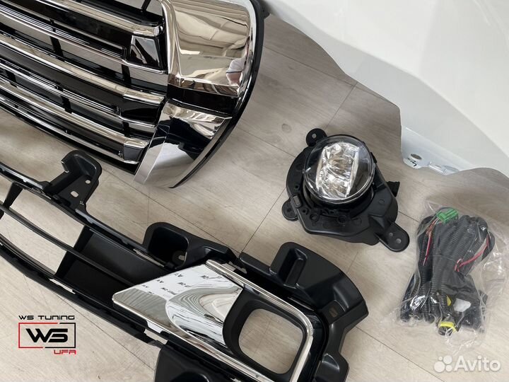 Бампер Toyota land cruiser 200 в стиль 2016 AT44