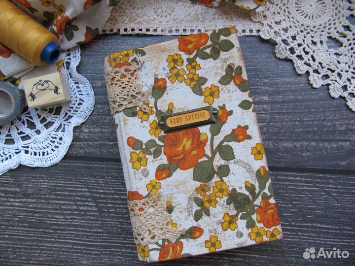 Джанкбук Junk Journal Творческий блокнот