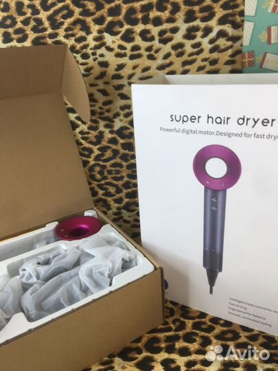 Фен dyson super hair dryer высокое качество