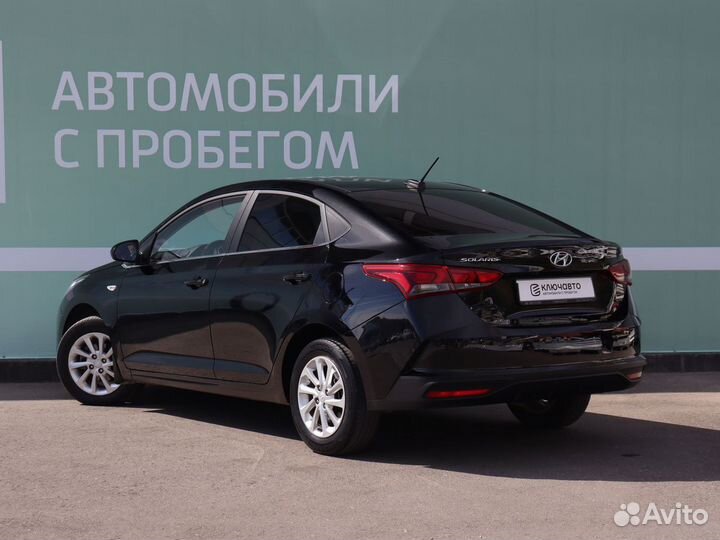 Hyundai Solaris 1.6 AT, 2021, 80 000 км