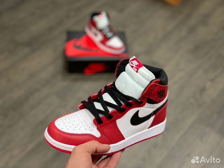 Кроссовки Air Jordan 1 Chicago (36-45)