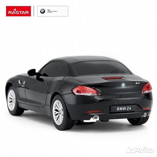 Машина р/у 1:24 BMW Z4 цвет черный, 2,4G, 26,5х13х