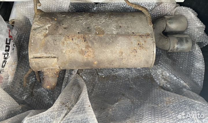 Глушитель от mitsubishi outlander xl