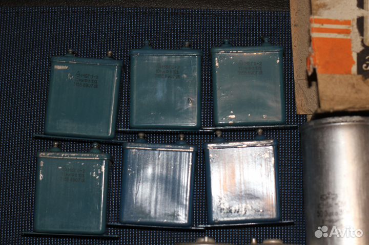 Раритетные конденсаторы 40 шт