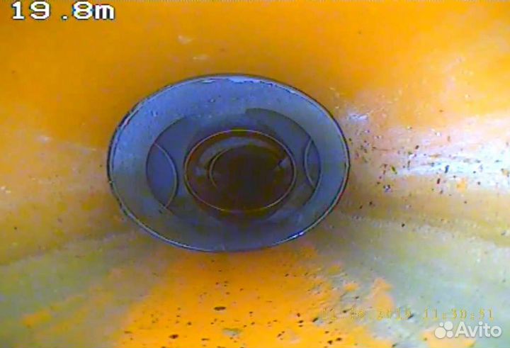 Прочистка засоров канализации. Видео диагностика