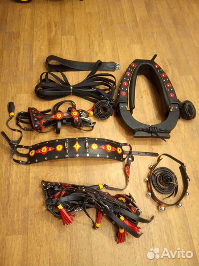 Сбруя для лошади (цветная)