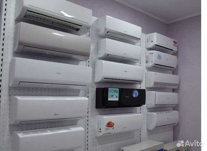 Сплит система с установкой