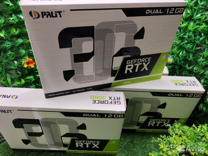 Новая Видеокарта RTX3060 12гб palit/гарантия/чек