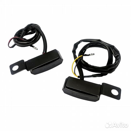 Поворотники светодиодные на руль для мотоцикла FR