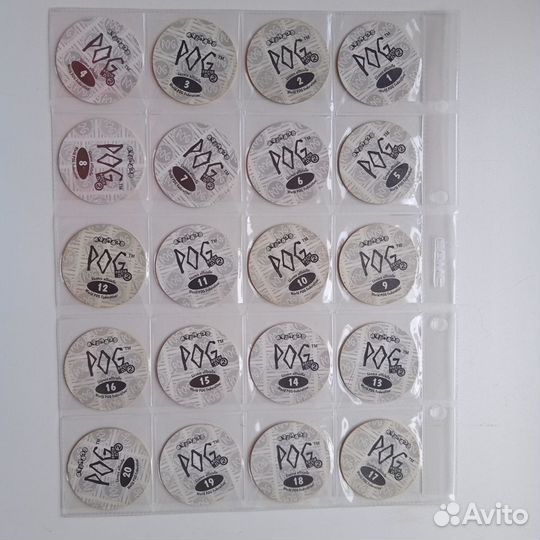 Фишки сотки кэпсы пог2 полная серия