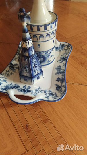 Фарфоровая посуда гжель