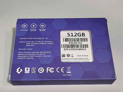SSD 2.5" 512Gb