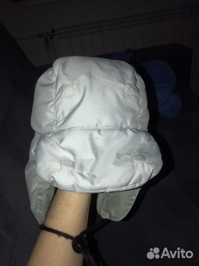 Шапка ушанка зимняя детская 48-50